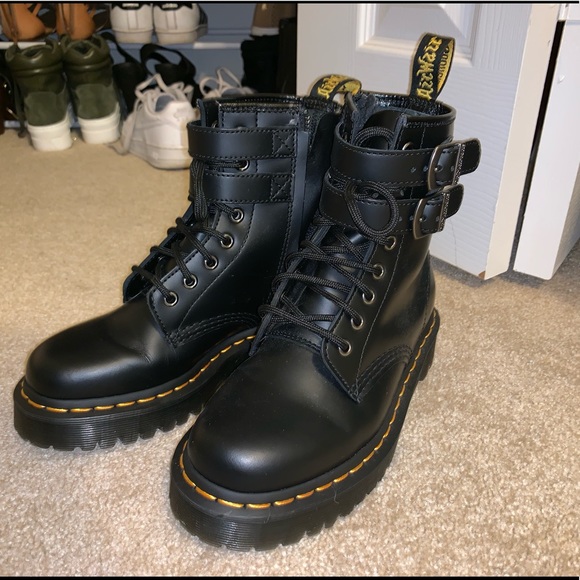Dr. Martens | Shoes | Doc Martens Womens 46 8eye Bex Buckle Boot | Poshmark